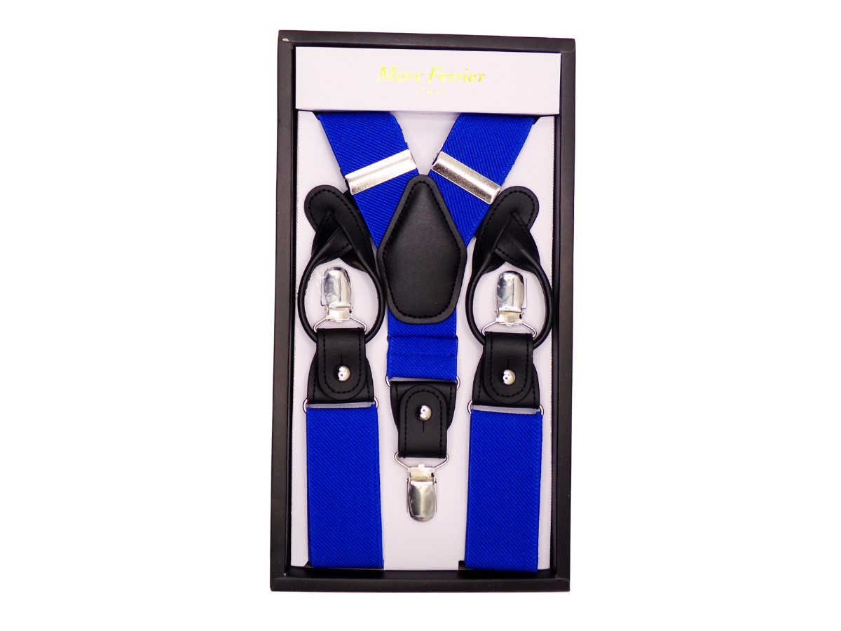 Royal Blue Suspenders $28.50