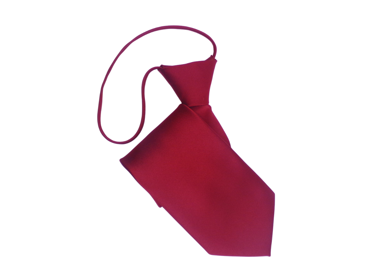 Burgundy Pre-Tied Zip Tie $16.50