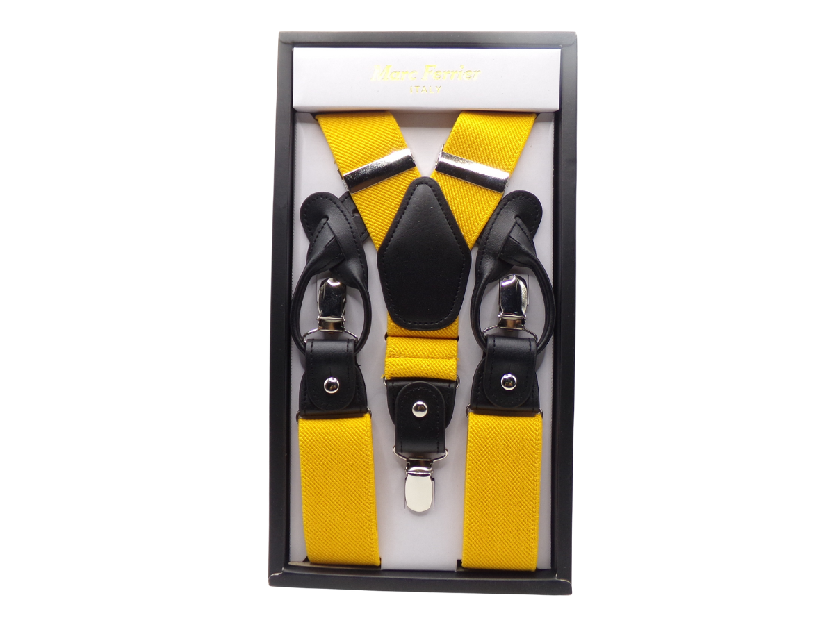 Yellow Suspenders $28,50