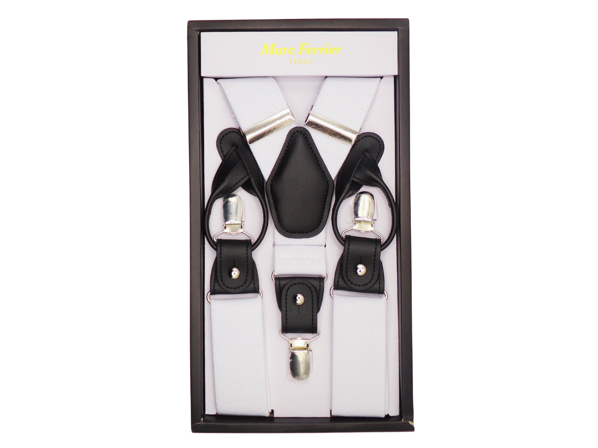 White Suspenders $28.50