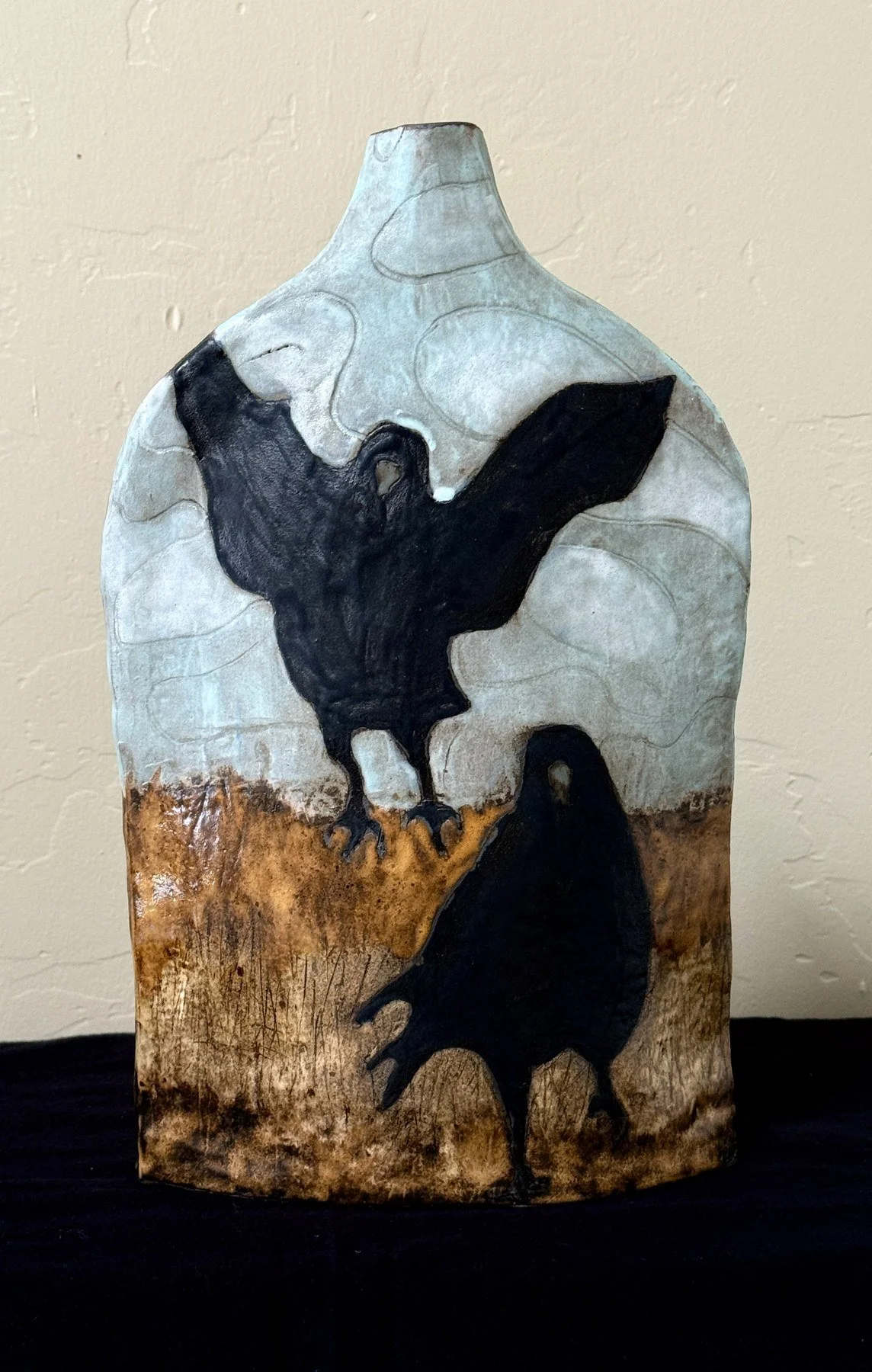 Layne Cook 
 Showing Off  
clay vessel 
$700