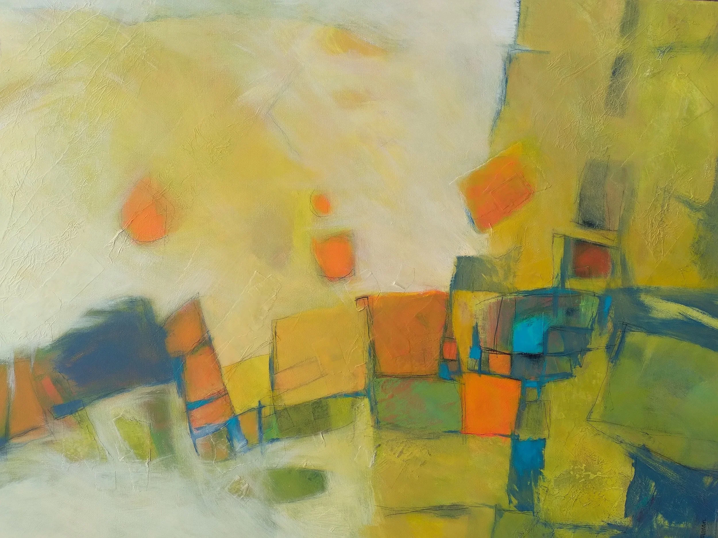 Leon Lowman 
 Quick Decision  
30x40 
acrylic 
$1,550