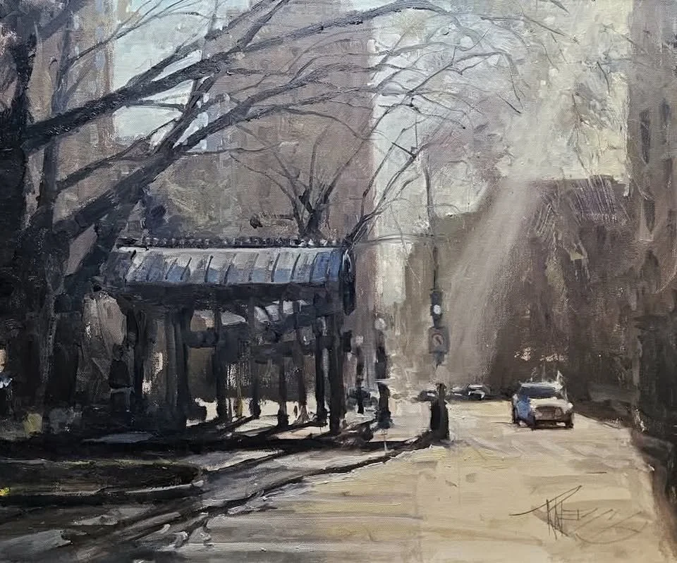 August Opening Reception for “City Views”