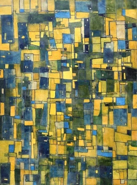 Jay Lazerwitz 
 Yesterdays Journey II  
32x24 
encaustic 
$2,200