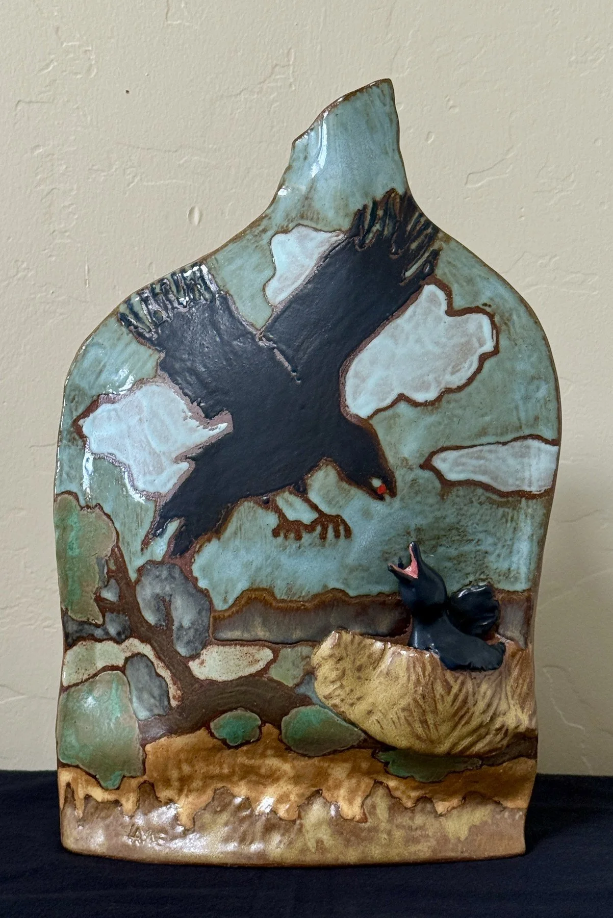Layne Cook 
 Thats Life  
clay vessel 
$700