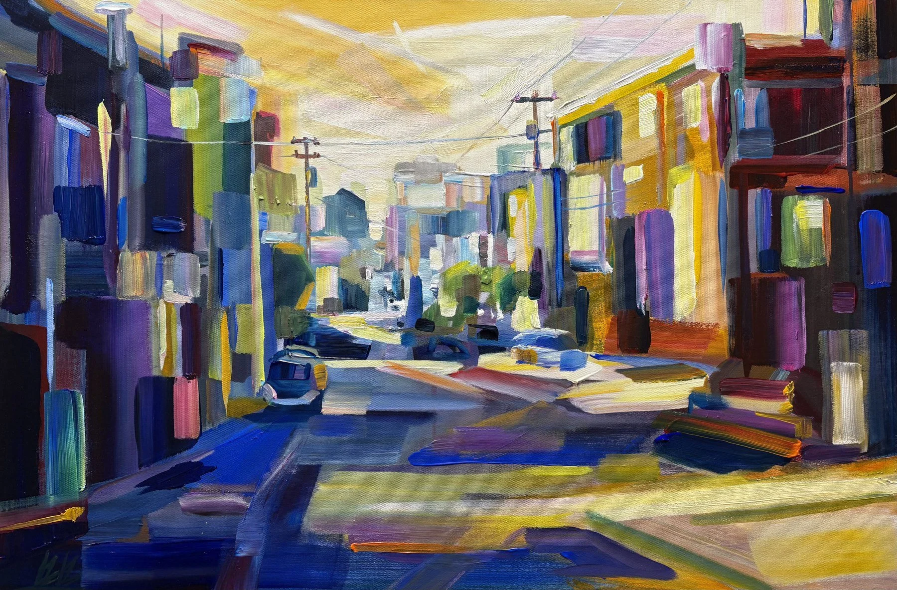 Brooke Borcherding 
 Luminous Afternoon  
24x36 
acrylic on canvas 
$1,950