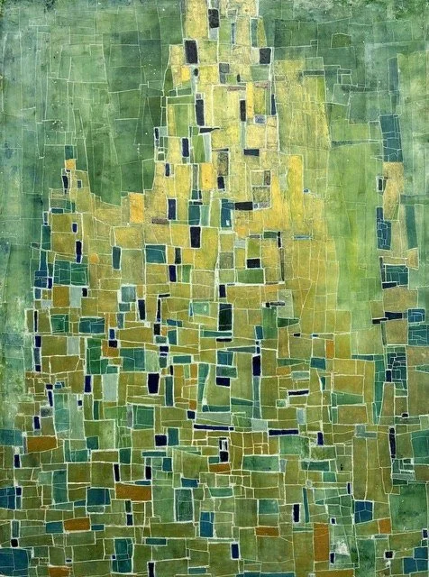 Jay Lazerwitz 
 Becoming  
24x18 
encaustic and oil 
$1,200