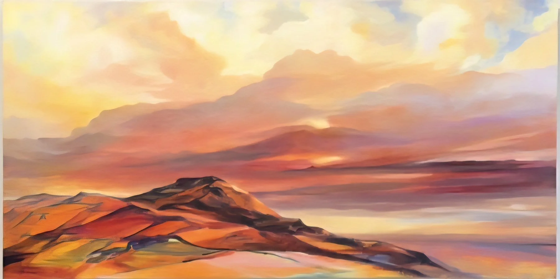 Leigh Knowles 
 Gathering  
24x48 
oil on panel 
$1,900