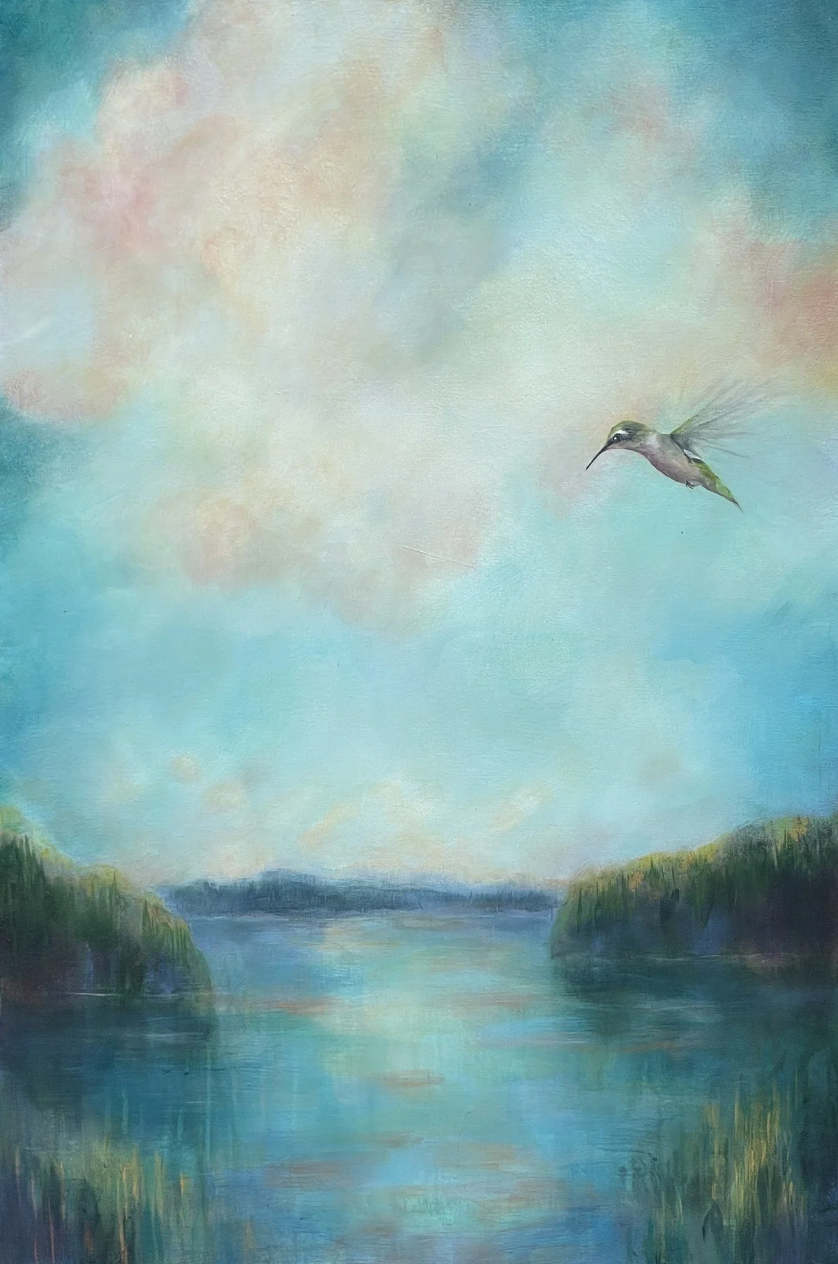 Lisa Lamoreaux 
 Still Light  
36x24 
acrylic on canvas 
$2,000