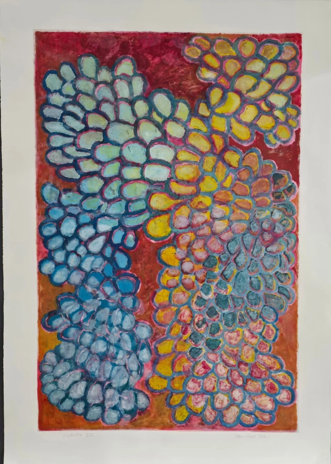 Joan Stuart Ross 
 Medulla VII  
30x42 (approx) 
monotype on paper 
$1,400