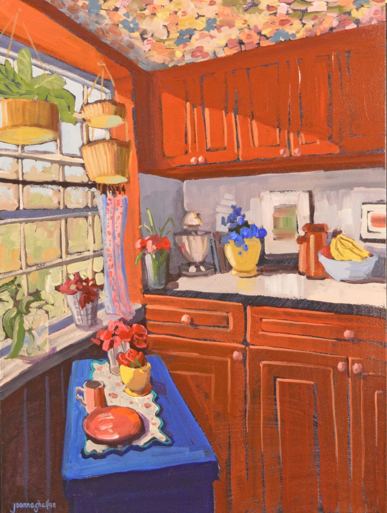 Joanne Shellan -  Sunny  
acrylic 16x12 
$600