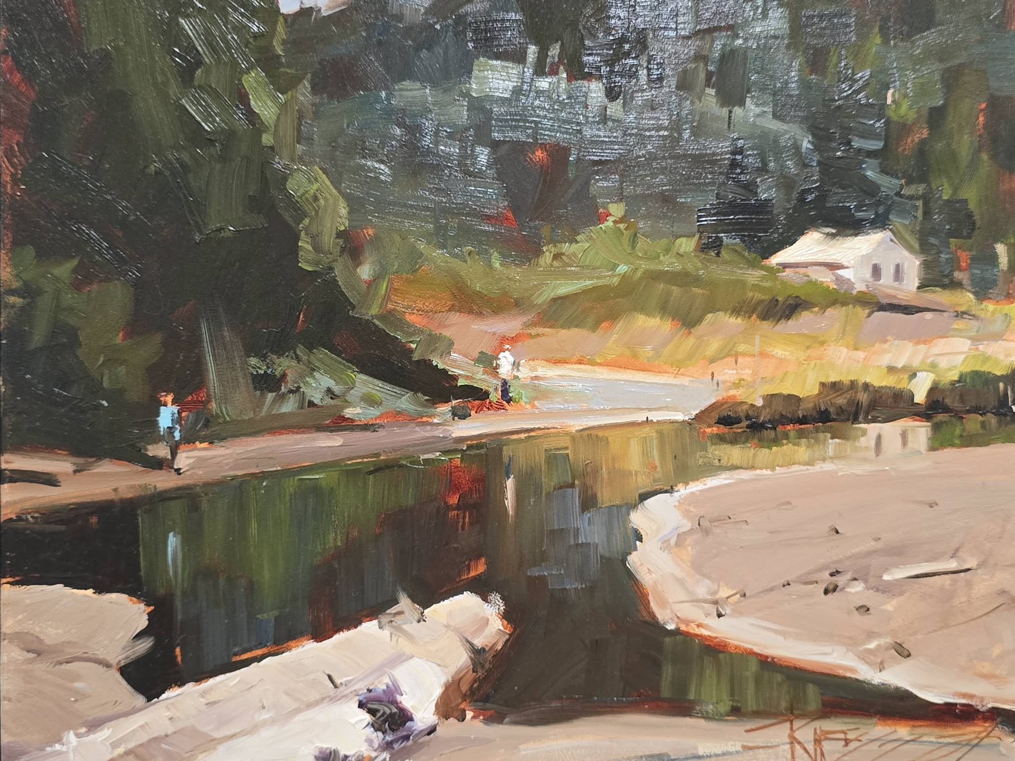 Robin Weiss
Salt Creek
10x12
oil on panel
$750