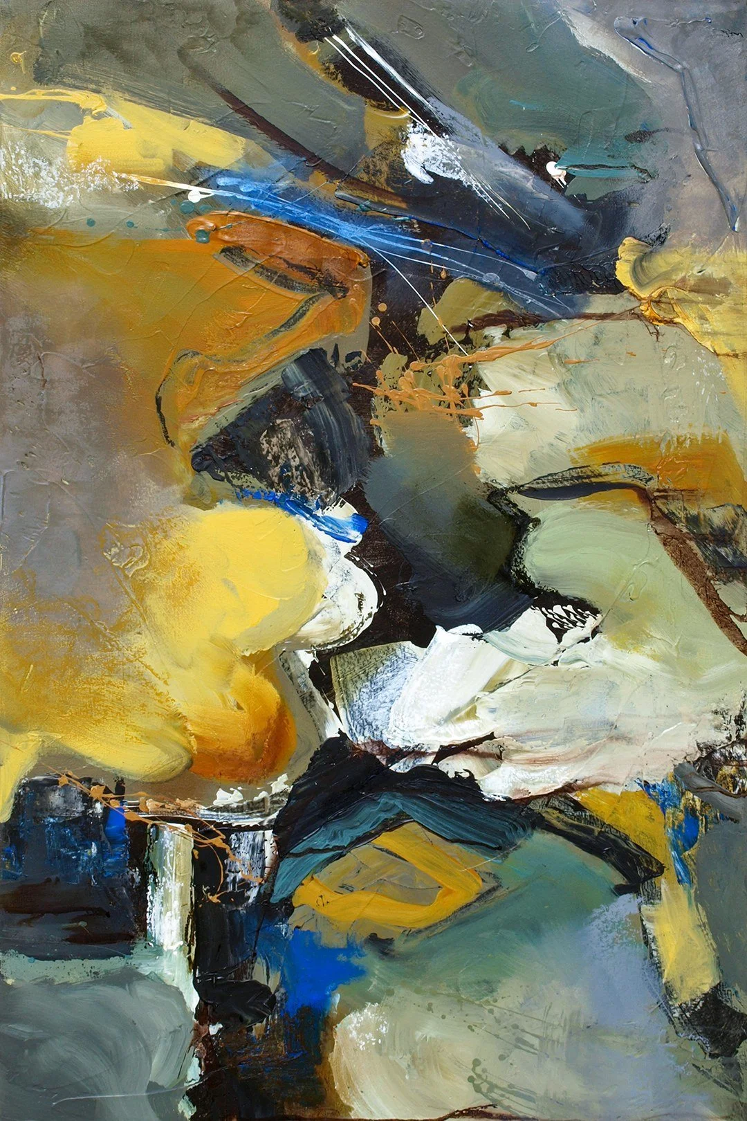 Chuck Gumpert 
 Extrication  
36x24 
acrylic and mixed media on canvas 
$2,300