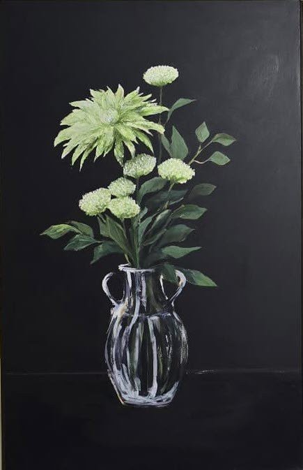 Cheryl Zahniser 
 Green  
48x36 
oil on canvas 
$2,400