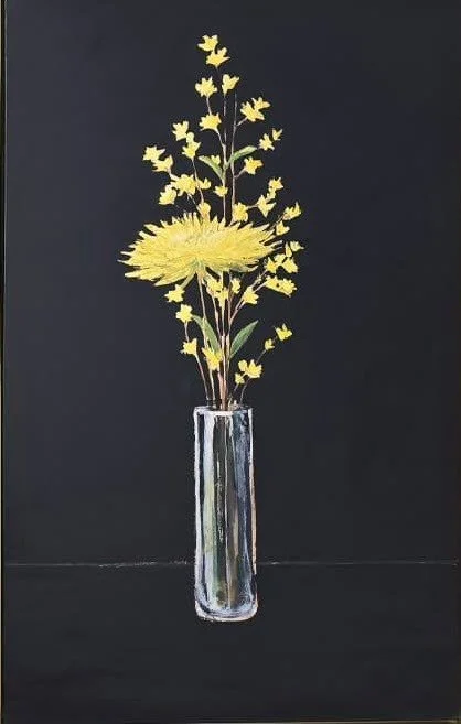Cheryl Zahniser 
 Yellow  
48x36 
oil on canvas 
$2,400