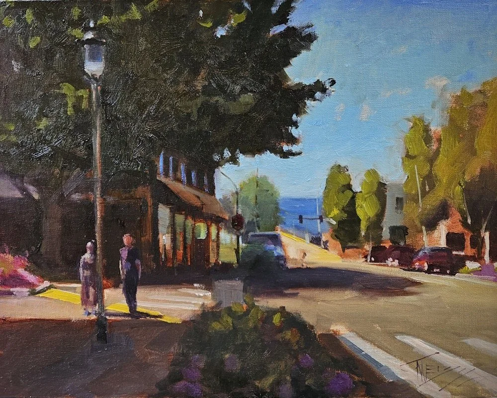 Robin Weiss 
 Outside Graphite  
11x14 
oil on panel 
$800
