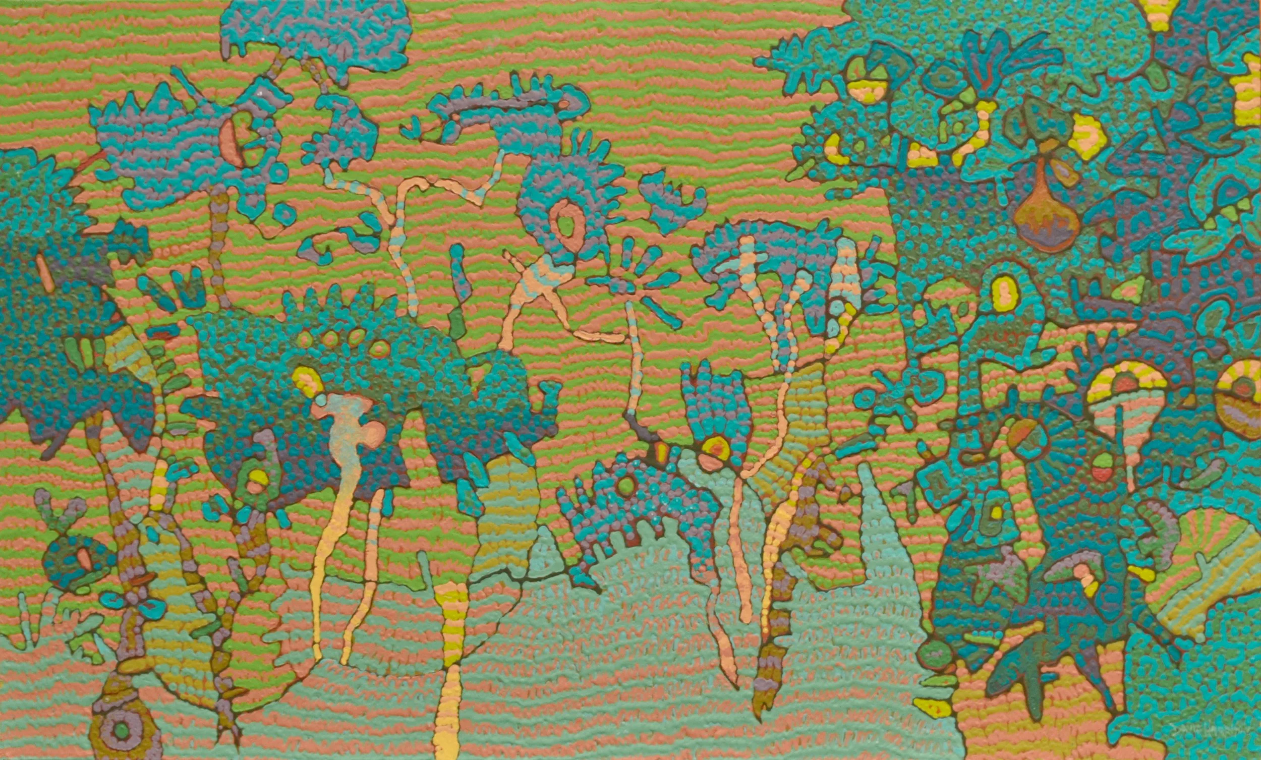 David Harrison -  Orbro  
acrylic on board 25 41 
$2,500