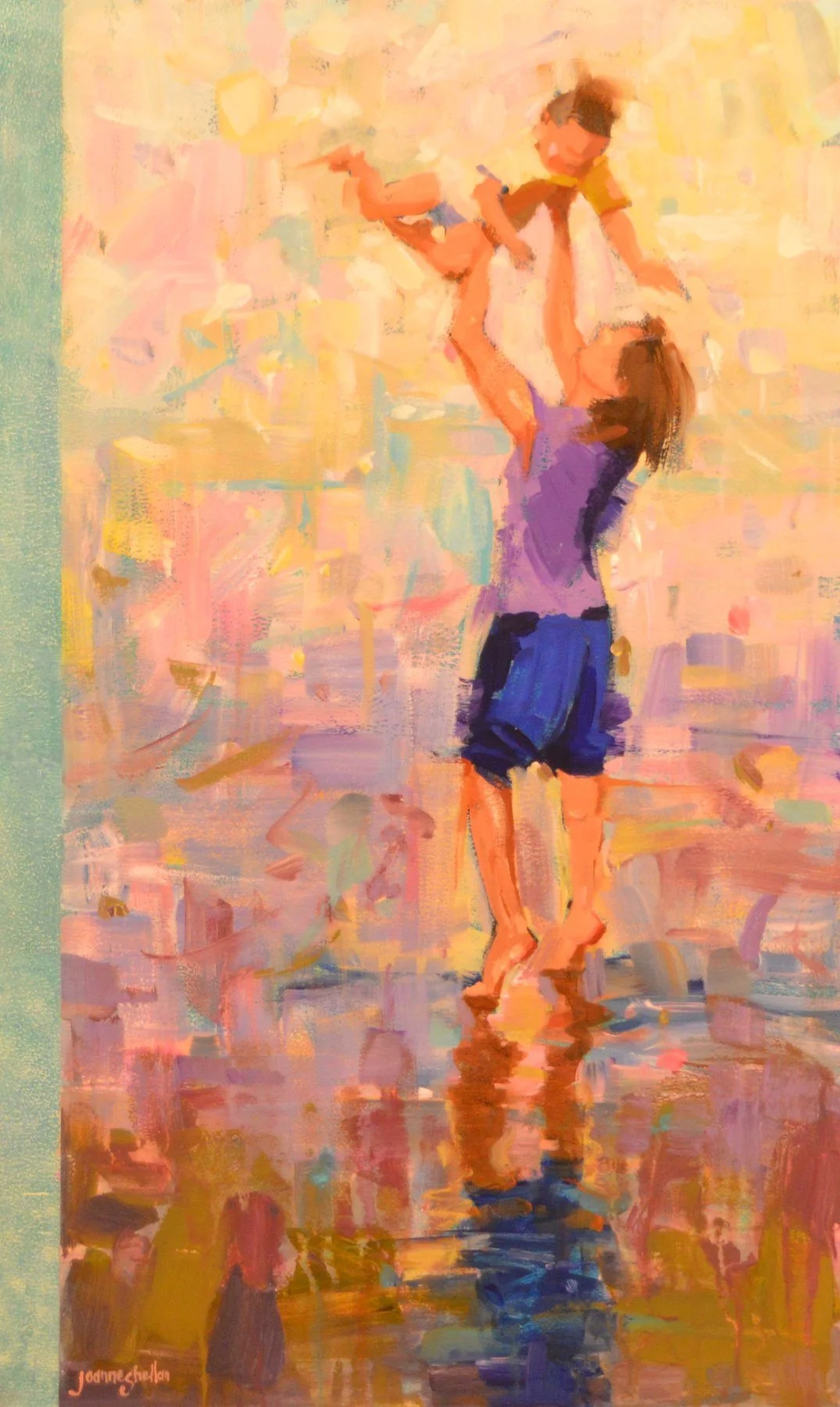 Joanne Shellan 
 Joy  
20x12 
acrylic on panel 
$700