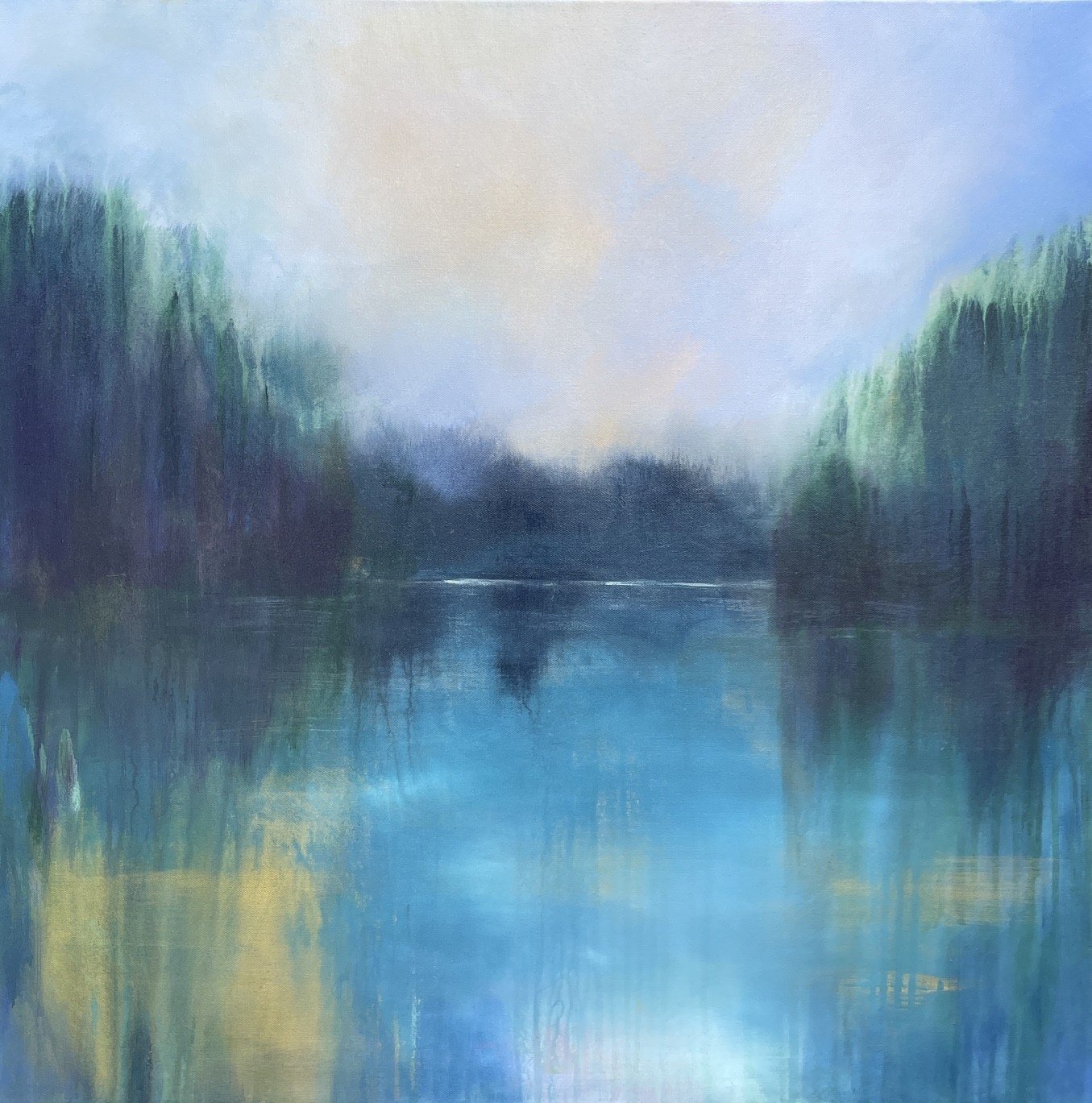 Lisa Lamoreaux 
 Morning Light  
30x30 
acrylic on canvas 
$2,100