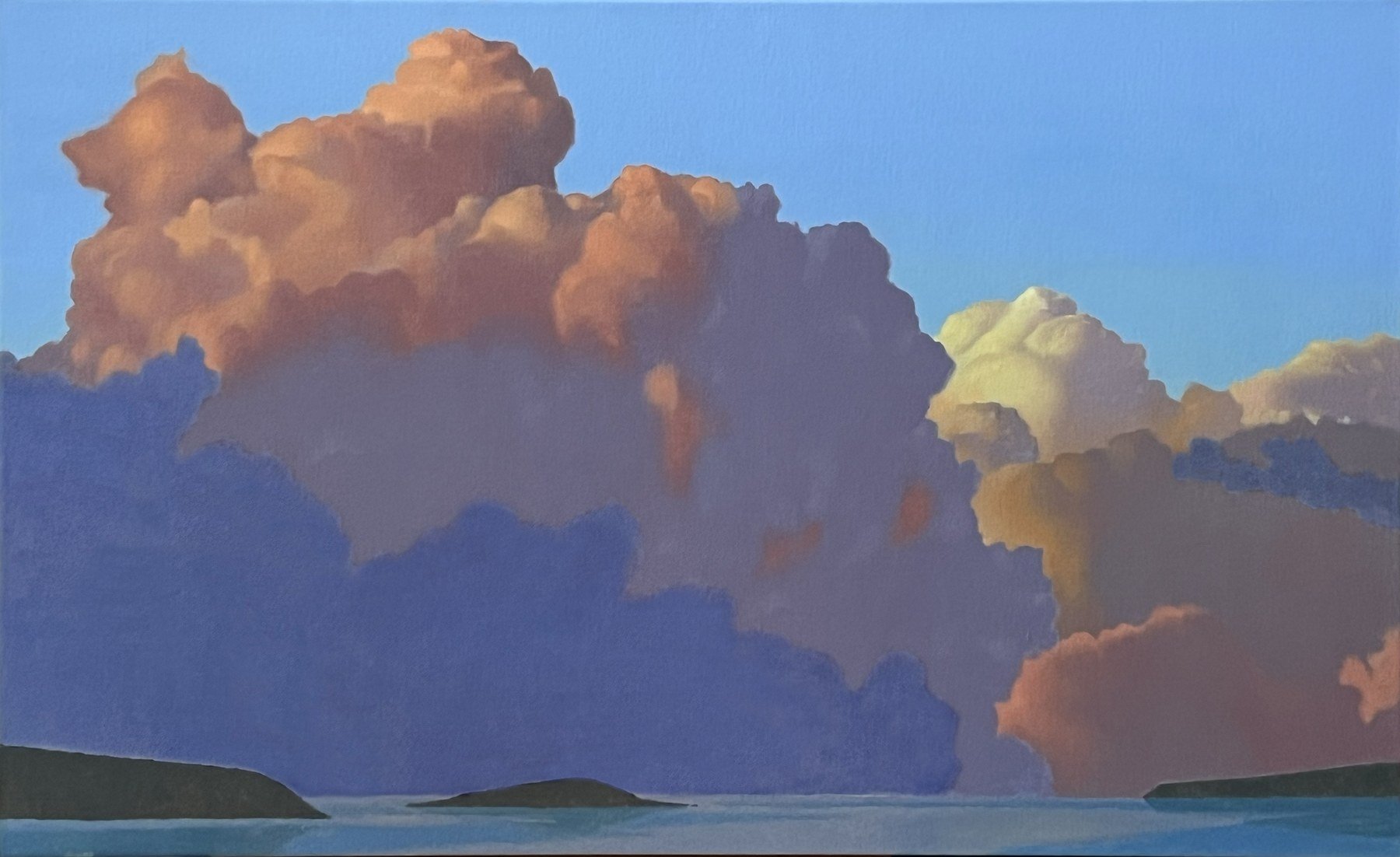 Chris Holt 
 Dreamcatcher  
30x48 
oil on canvas 
$2,600