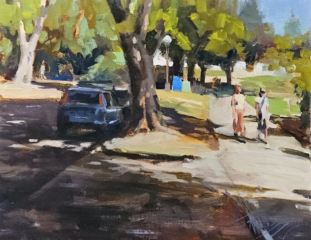 Robin Weiss 
 Volunteer Park  
11x14 
oil 
$800