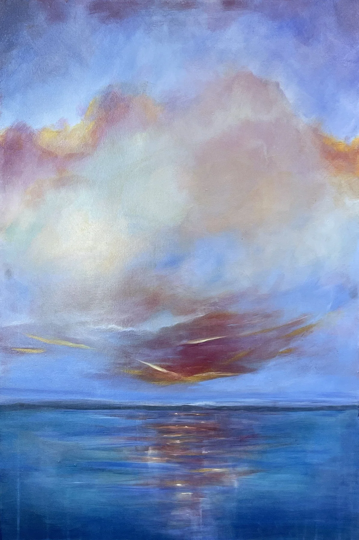 Lisa Lamoreaux 
 Shared Light  
36x24 
acrylic on canvas 
$2,000