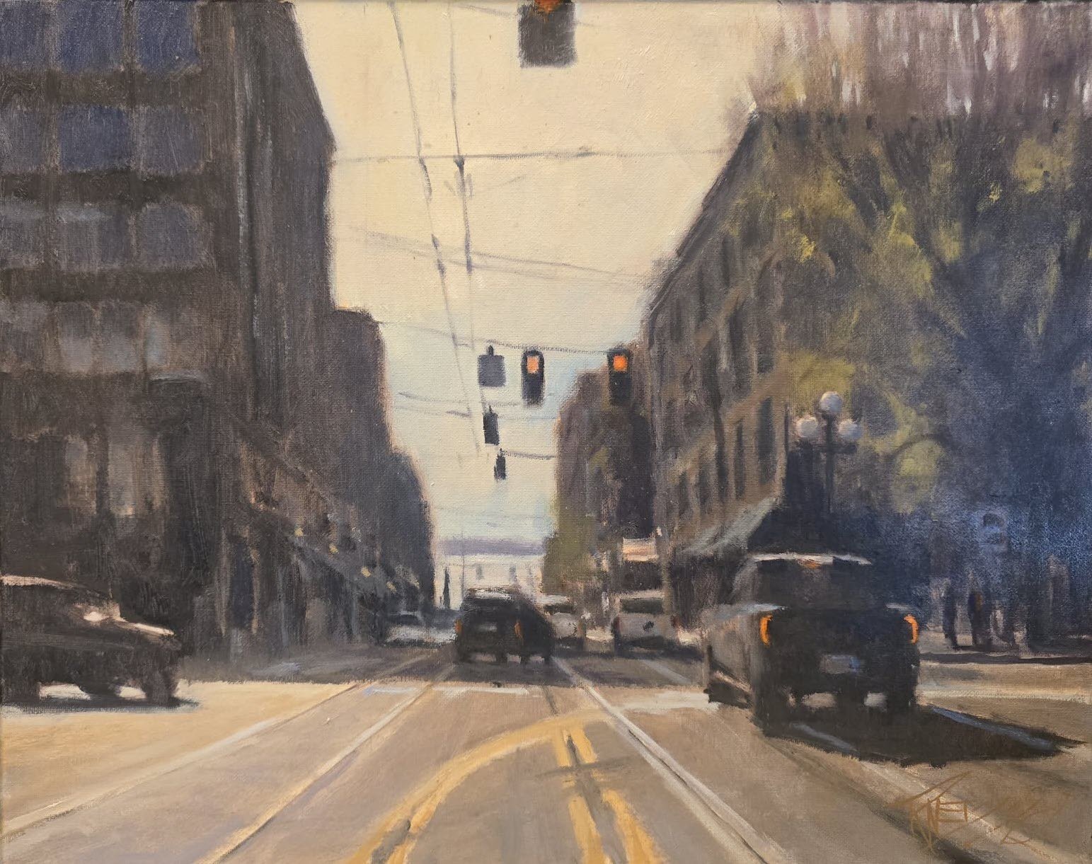 Robin Weiss 
 Look to the West  
16x20 
oil on canvas 
$1,200