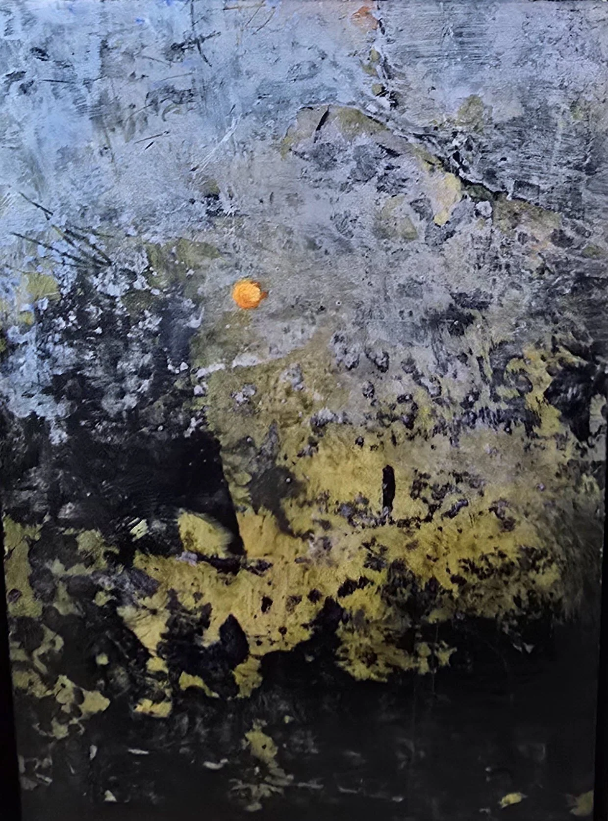 C.A. Pierce 
 Evening Light  
7x6 
acrylic on canvas 
$225