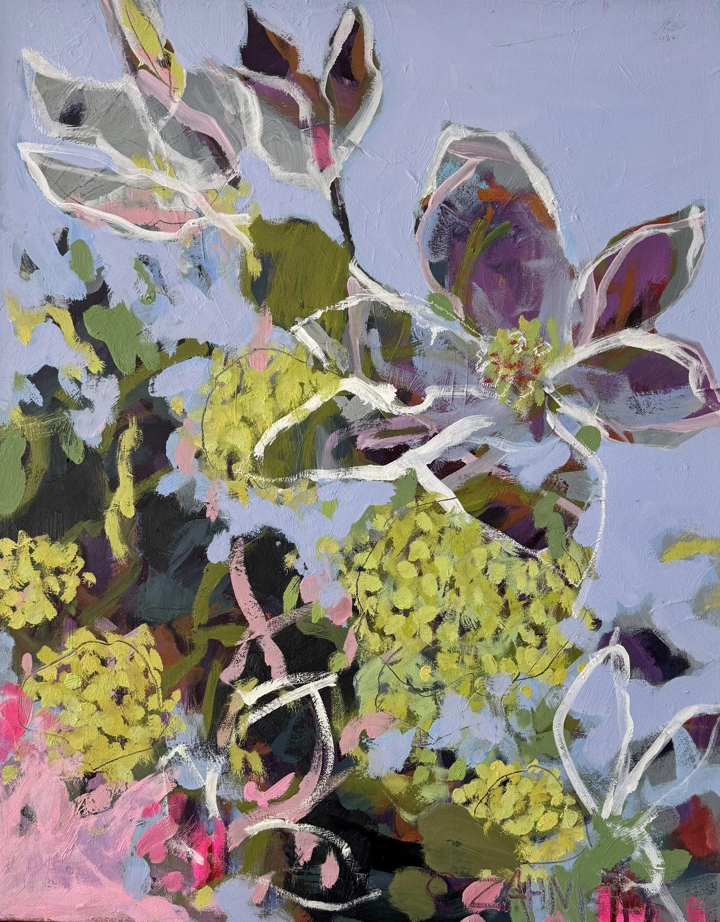 Cheryl Zahniser 
 Where's The Birds?  
30x24 
oil on canvas 
$1,900