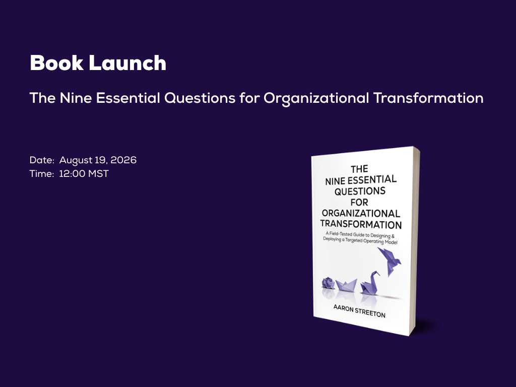 The Nine Essential Questions for Organizational Transformation