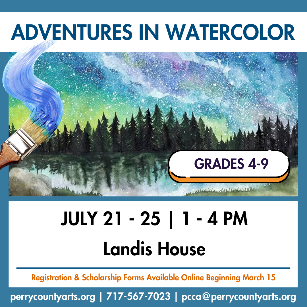 Adventures in Watercolor Kid’s Summer Camp