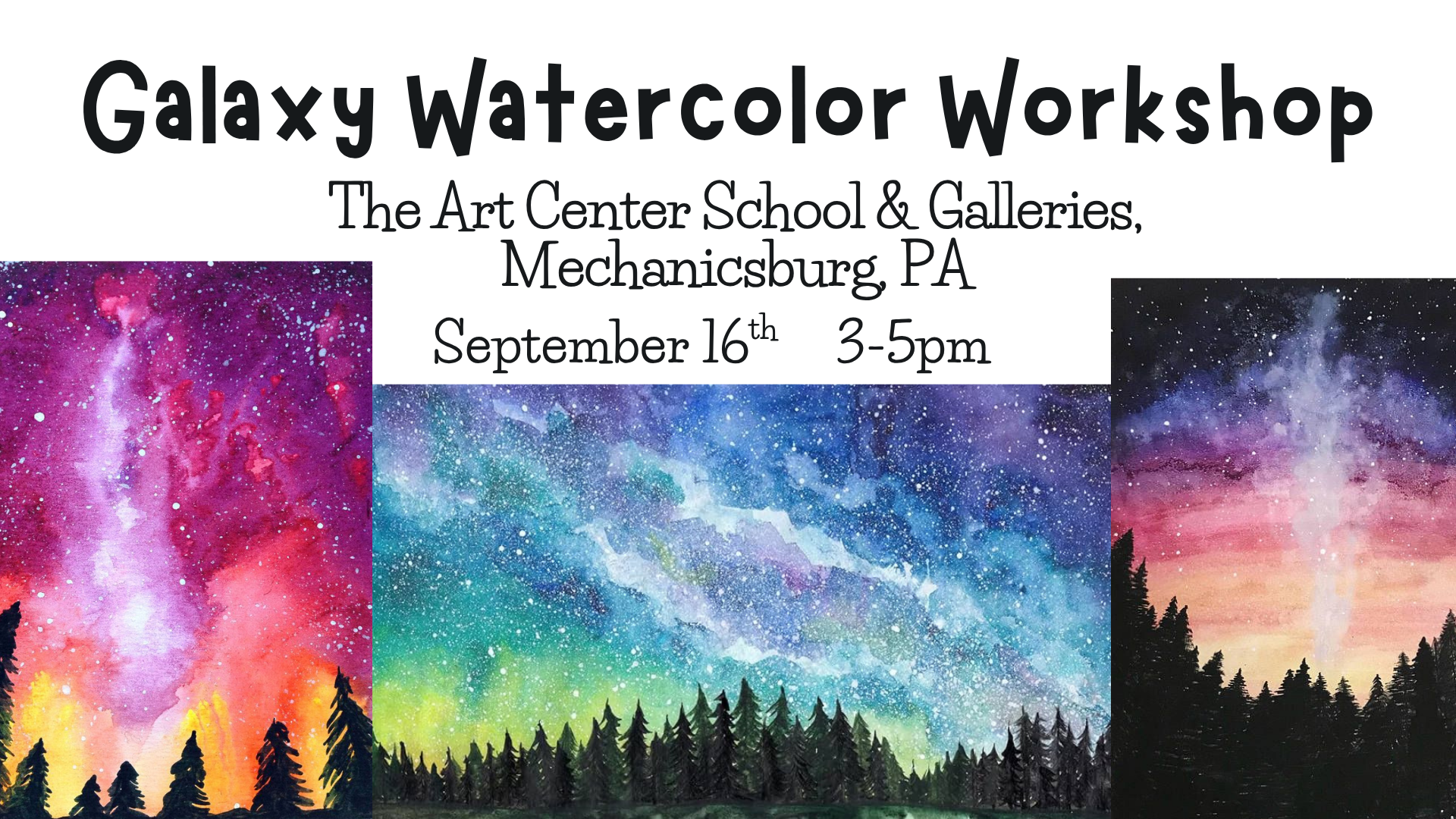 Galaxy Watercolor Workshop