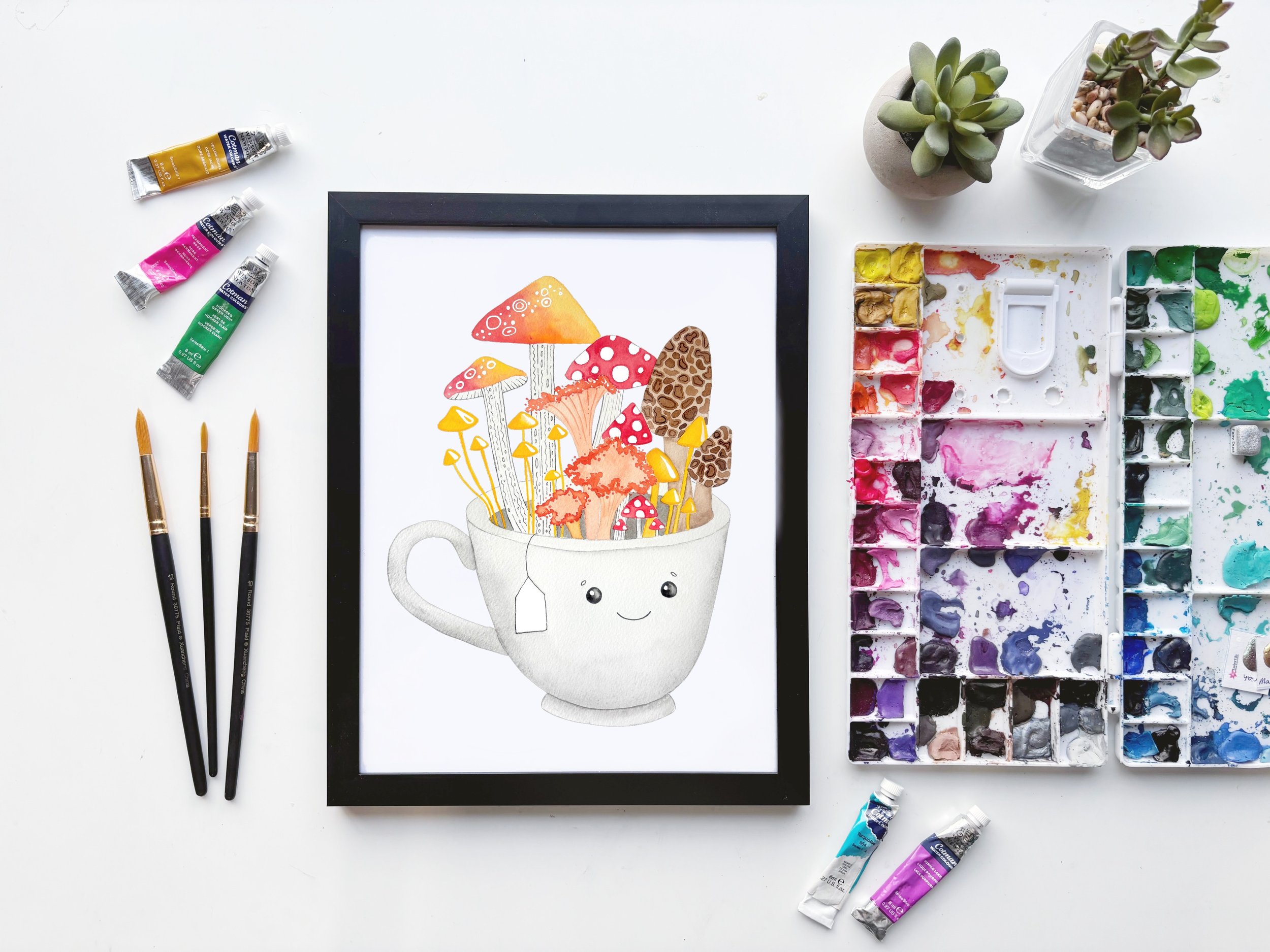 Mushroom Teacup Print.jpg