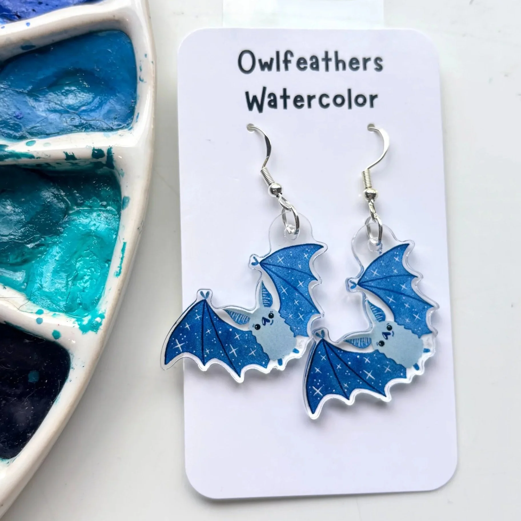 Bat Earrings