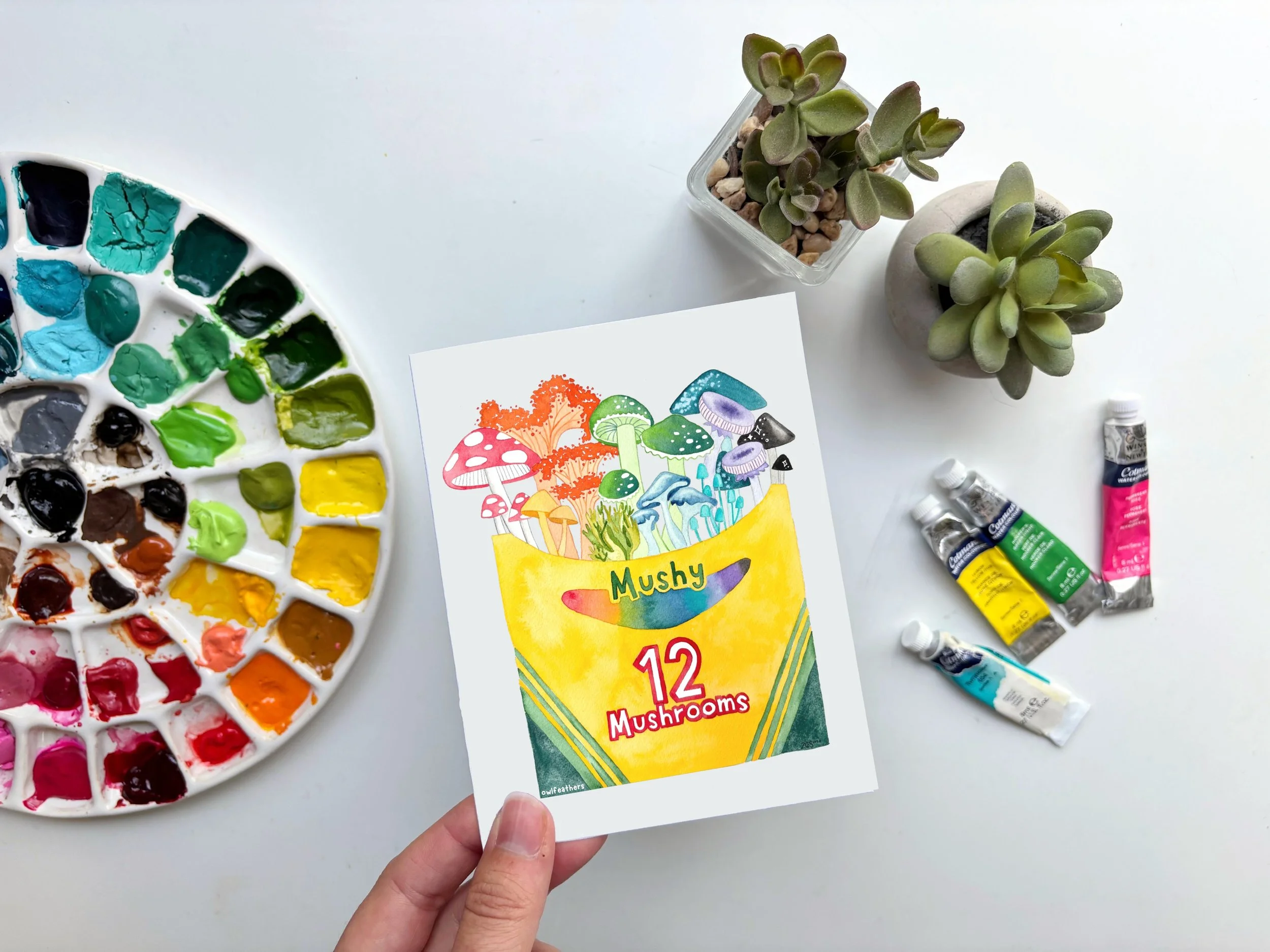 Mushroom Crayon Greeting Card 2.jpg