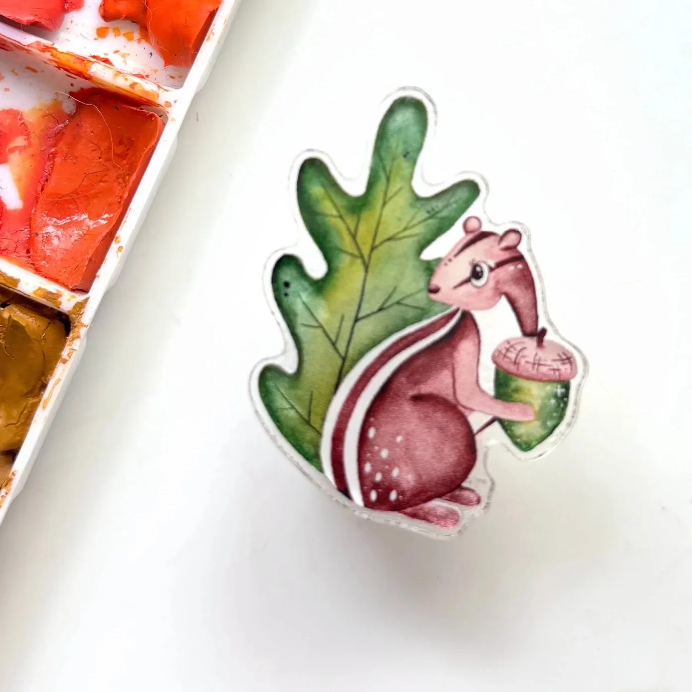 Chipmunk Squirrel Pin