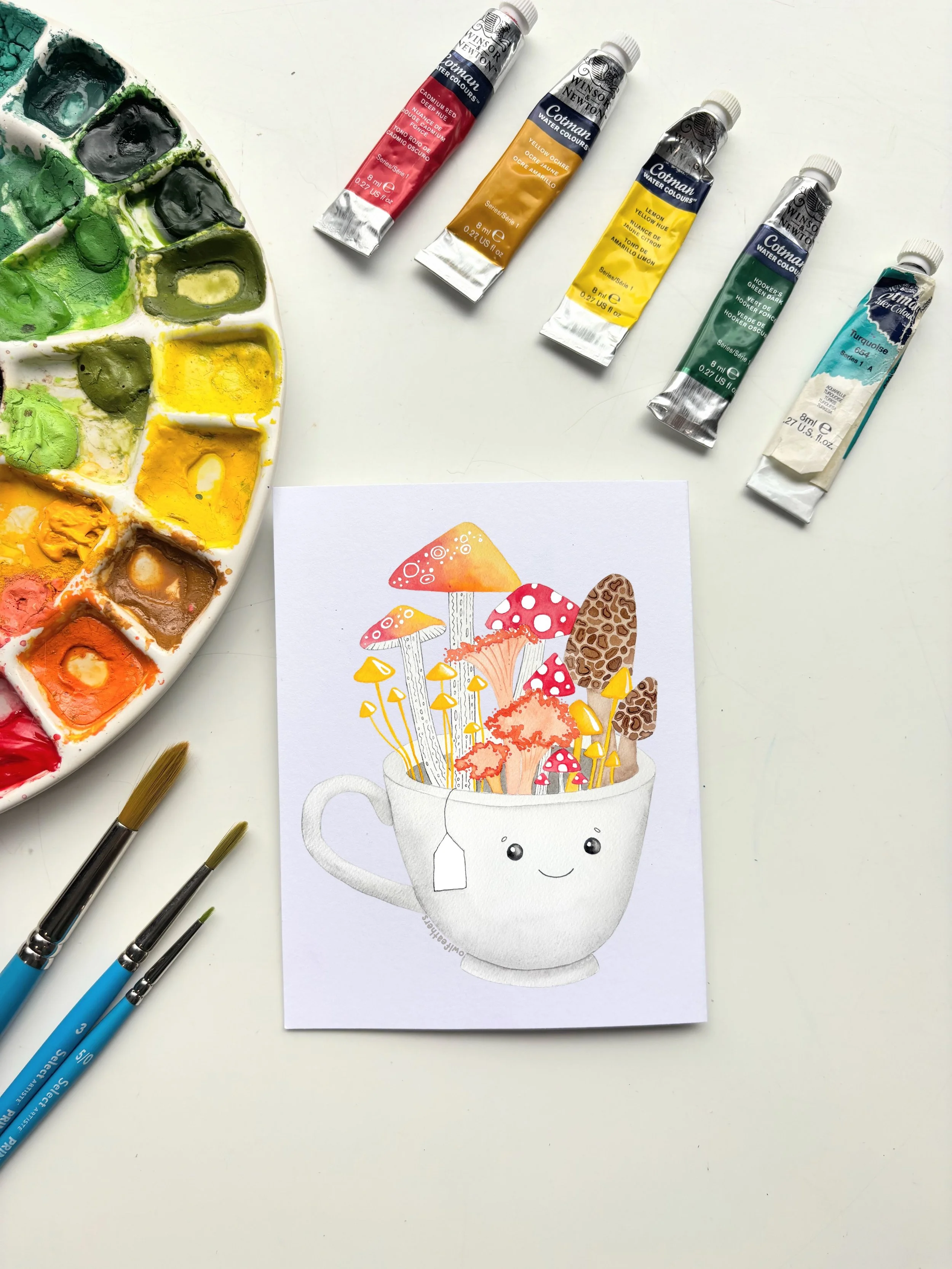 Mushroom Teacup Greeting Card.jpg