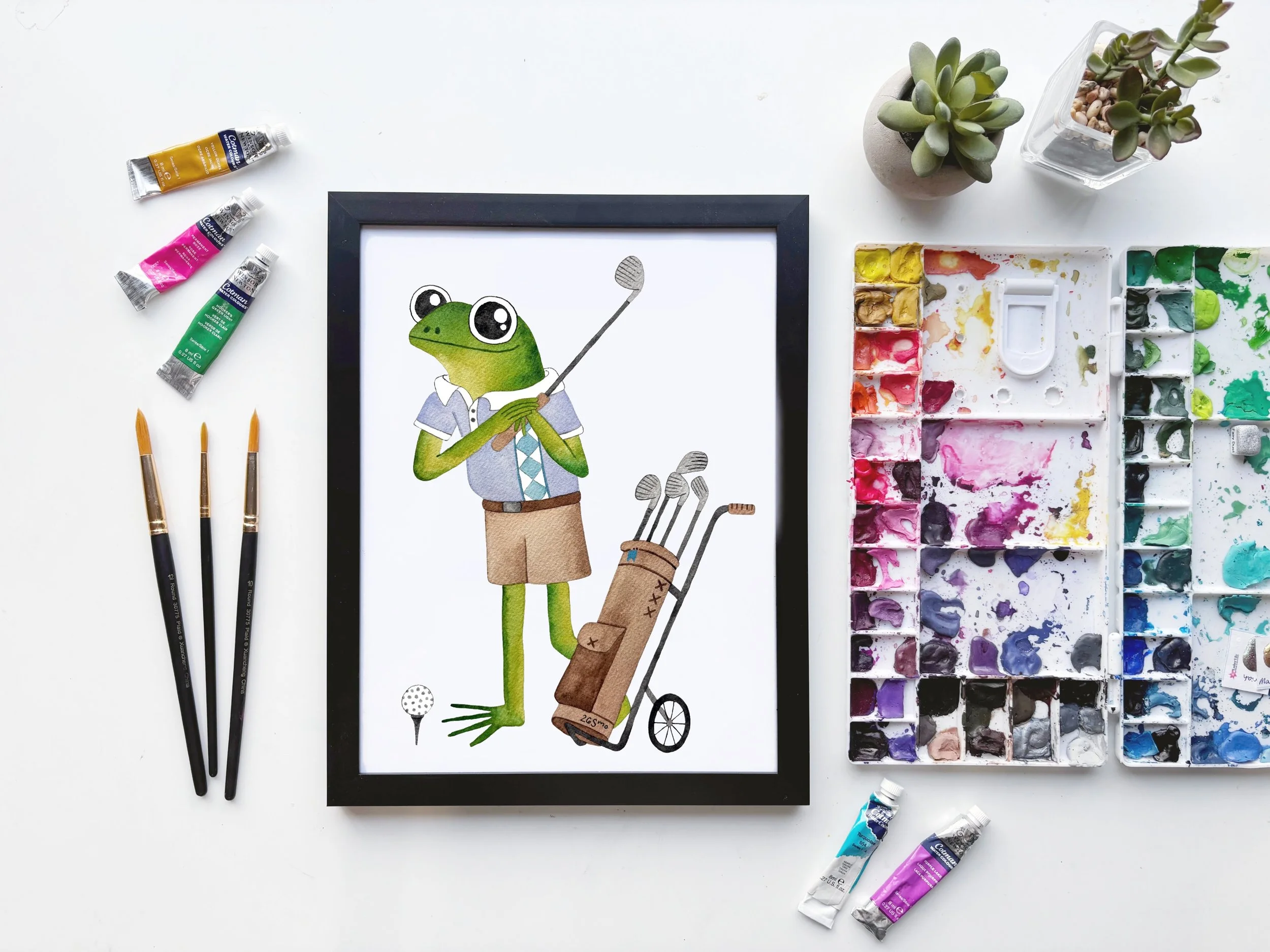 Frog Golf Print.jpg