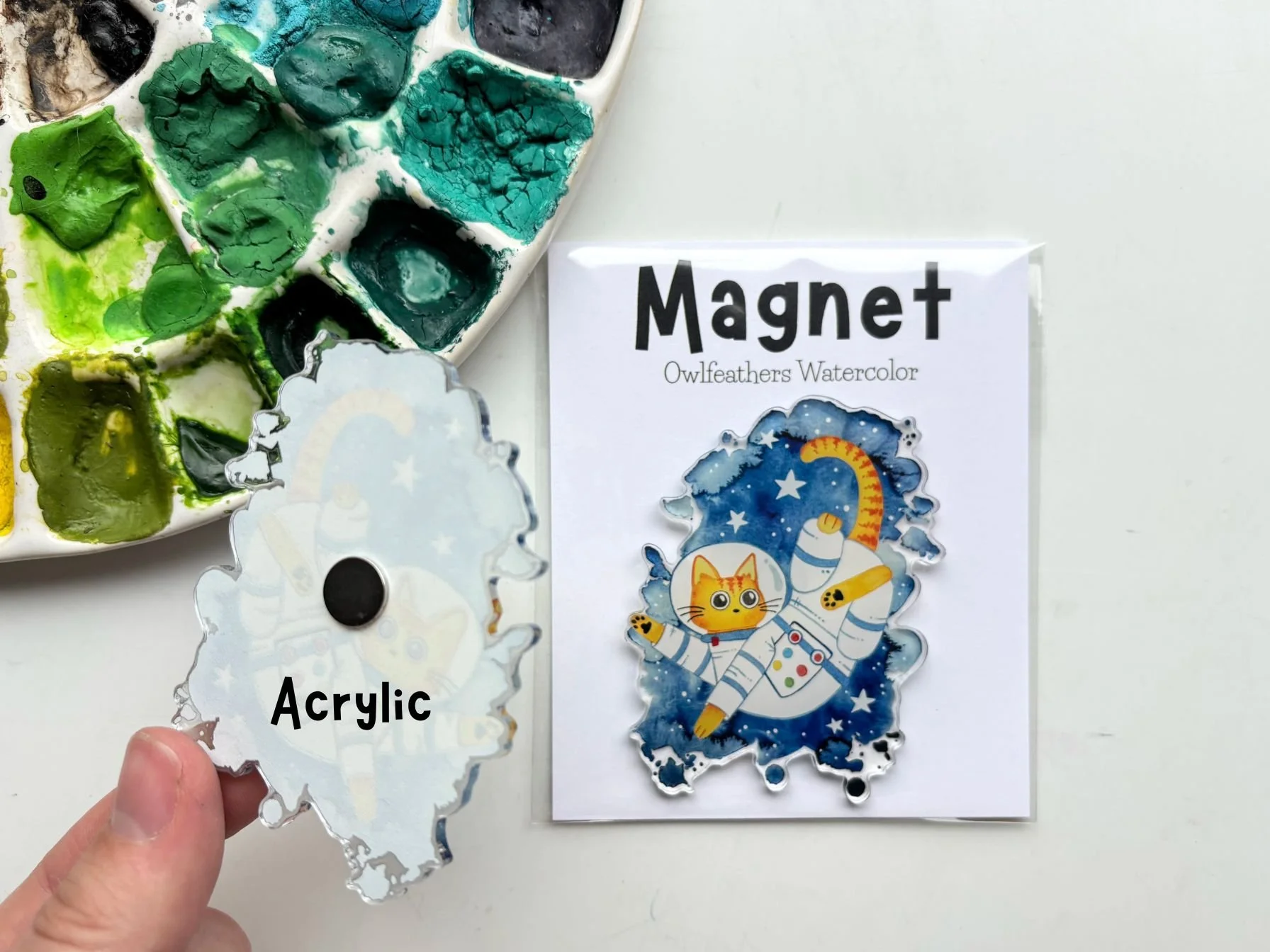 Cat Astronaut Acrylic Magnet.jpg