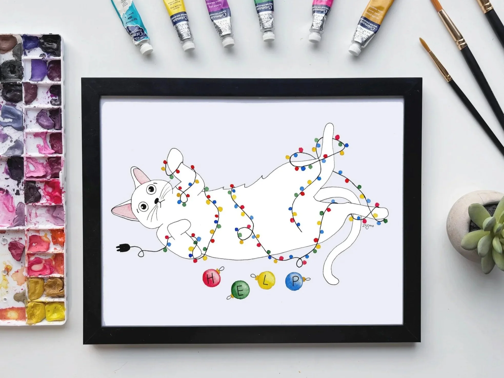 Cat+Christmas+Lights+Print.jpg