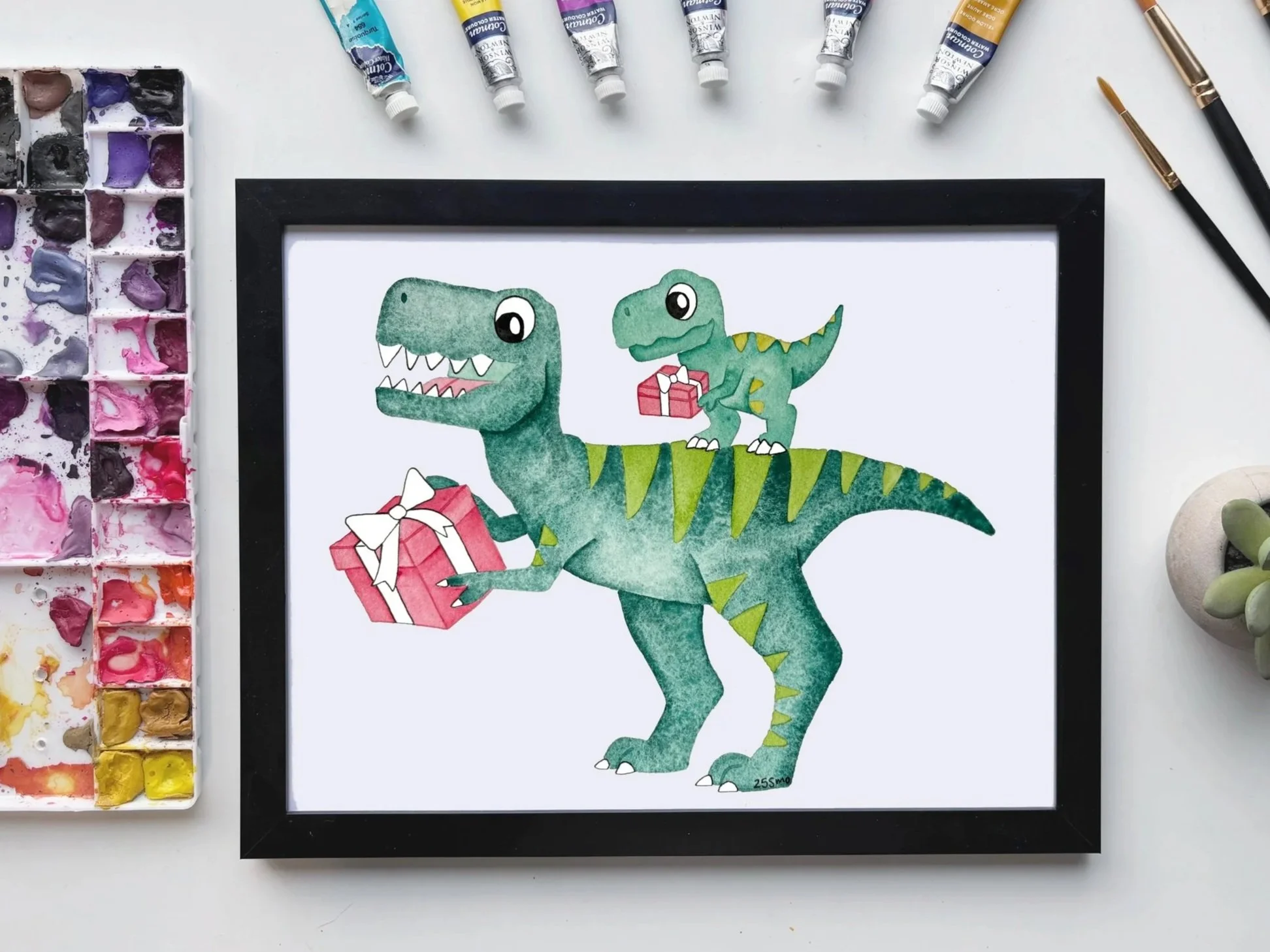 Dinosaur+T+Rex+Christmas+Print.jpg