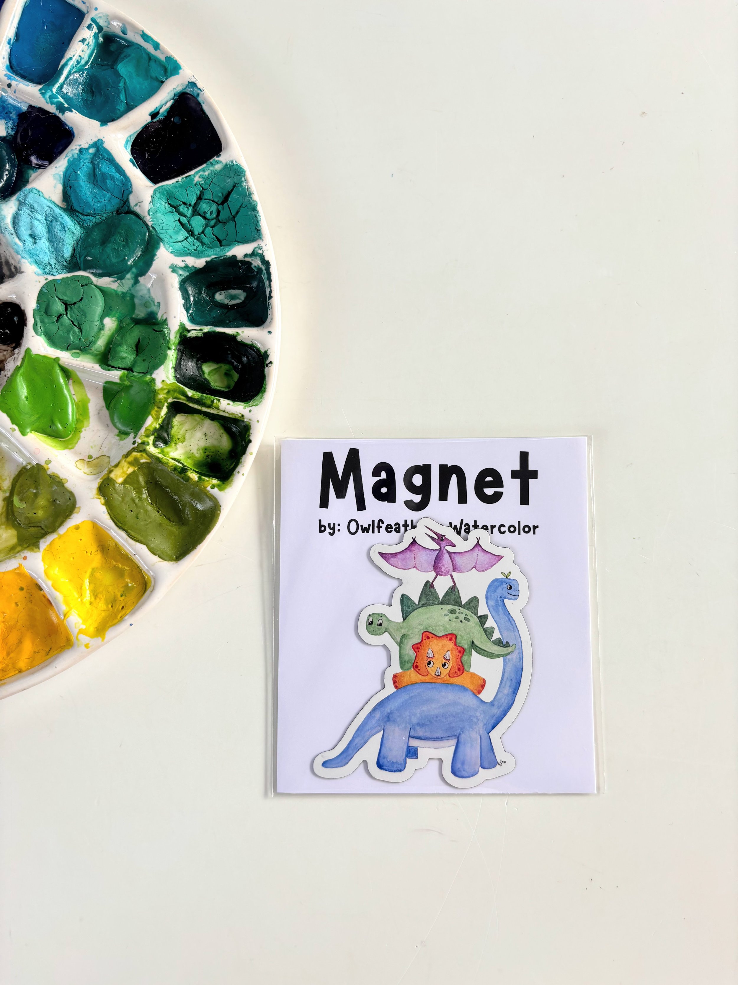 Dino Stack Magnet – Cute Dinosaur Tower Magnet