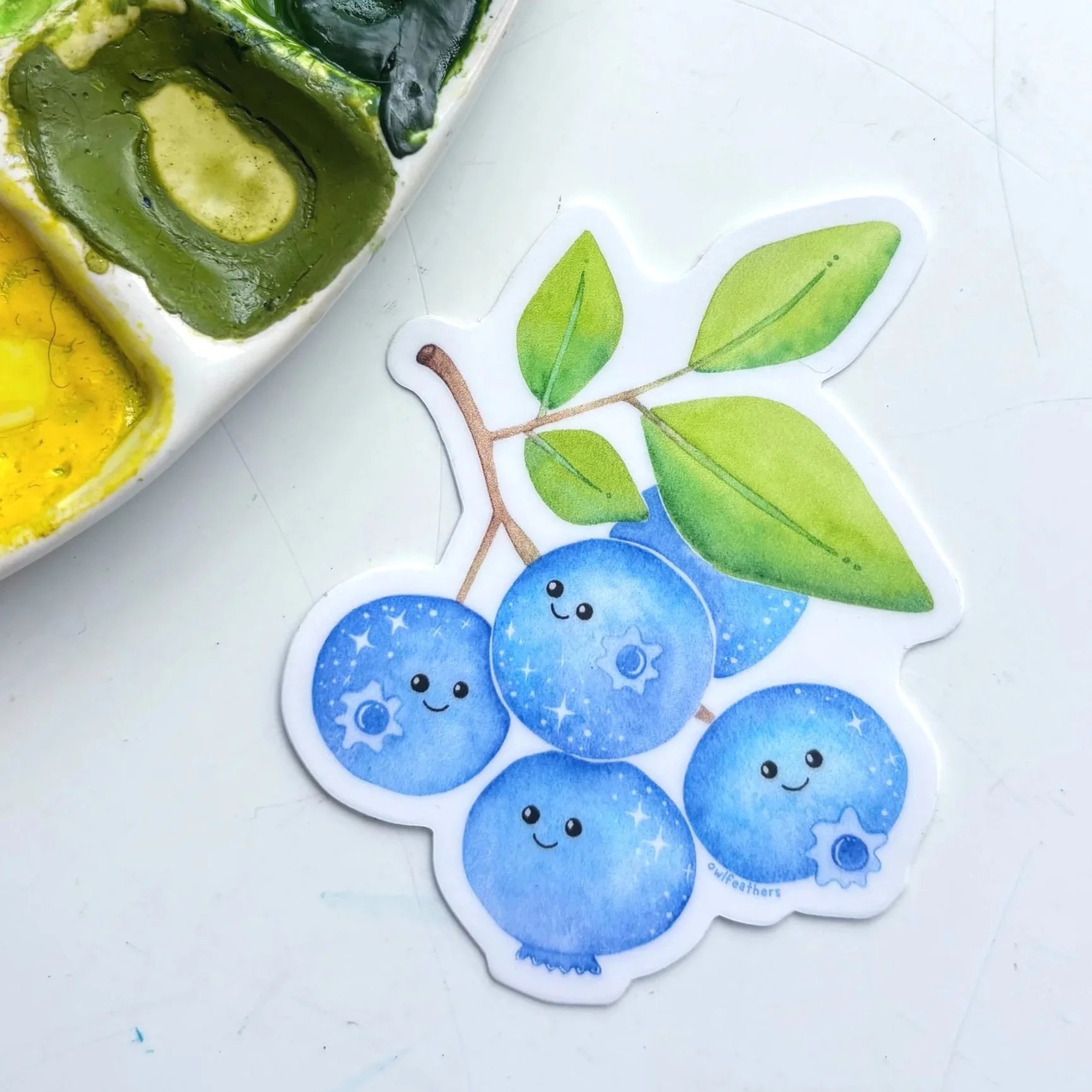 Blueberry Friends Sticker