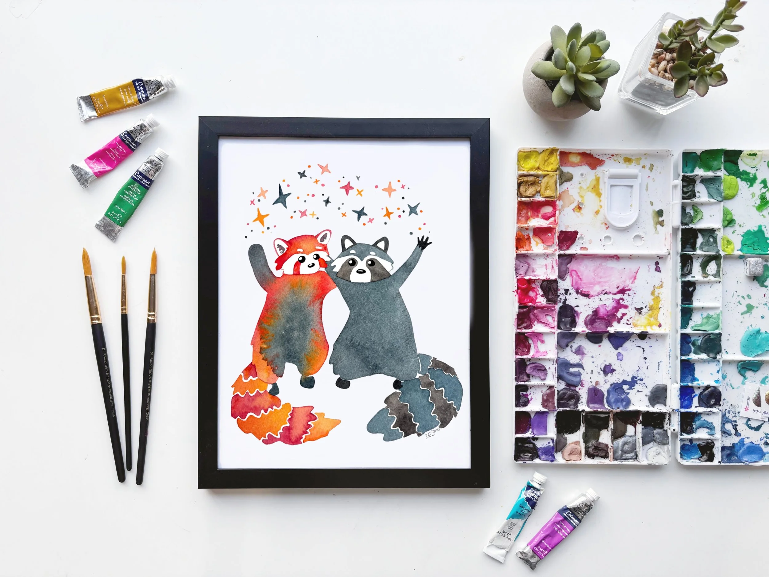 Red Panda Raccoon Print.jpg