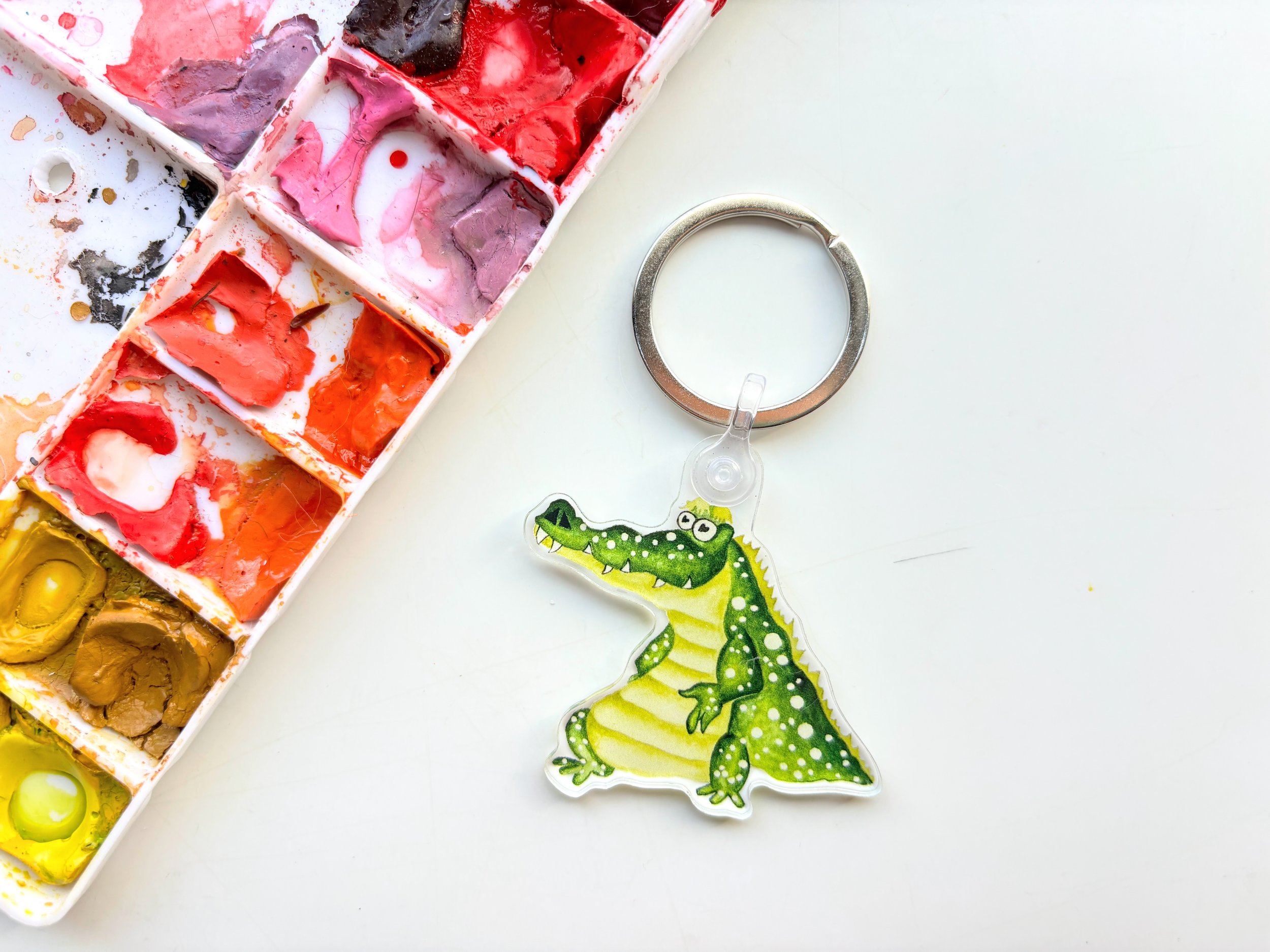 Alligator Keychain
