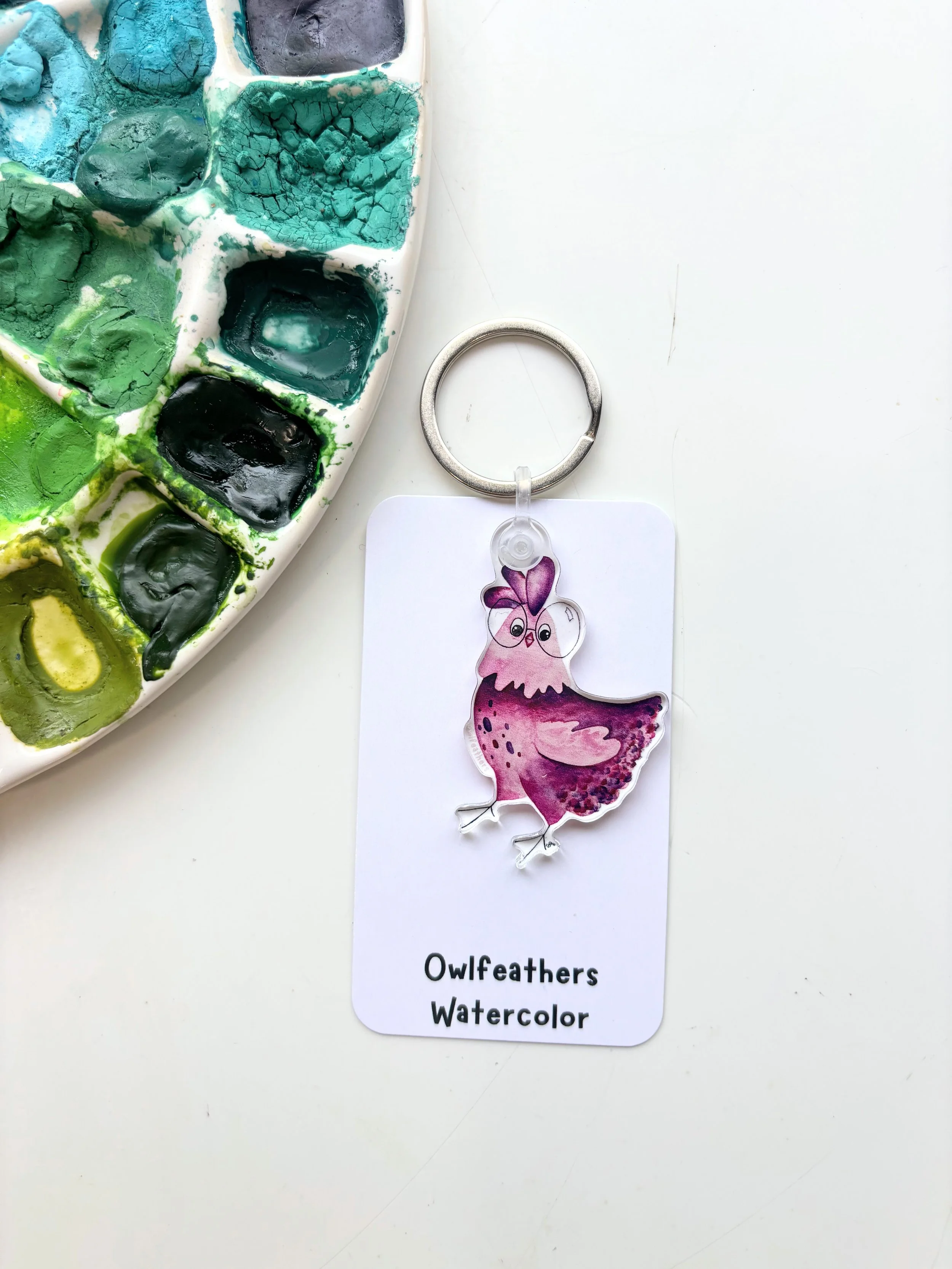 Chicken Keychain