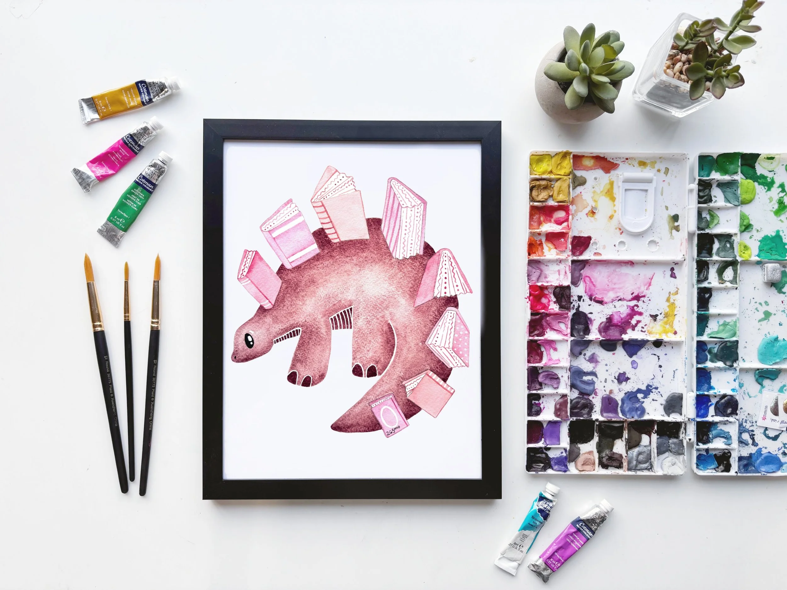 pink dinosaur books print.jpg