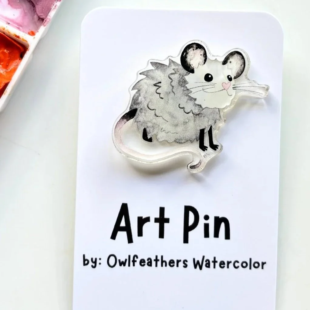 Opossum Pin
