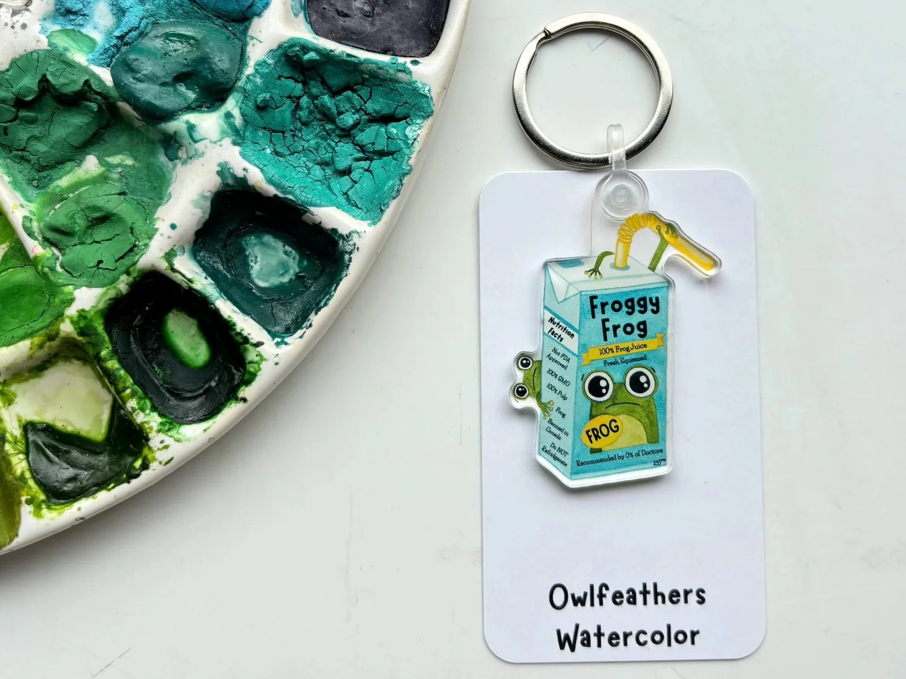 Frog Juice Keychain