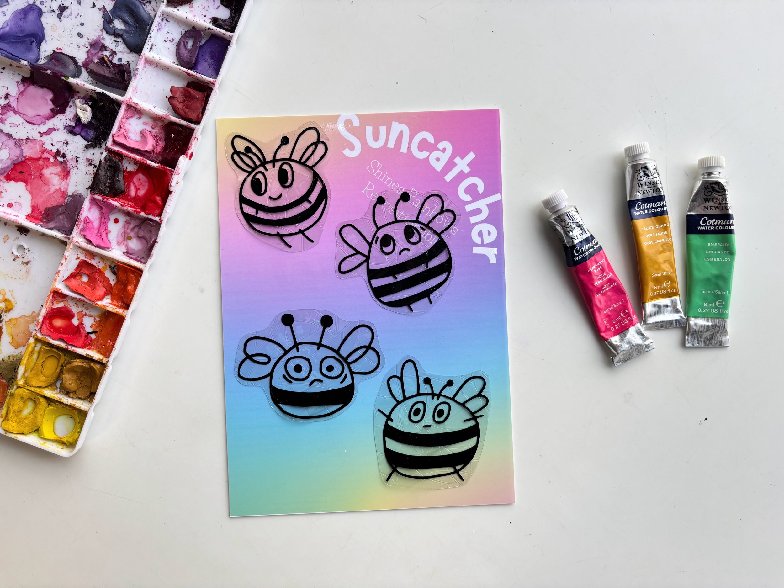 Emotional Bee Suncatcher